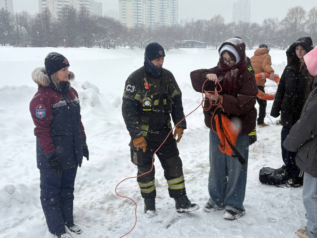 Безопасность на зимних водоёмах