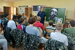 Пожарная эстафета в память о Герое России